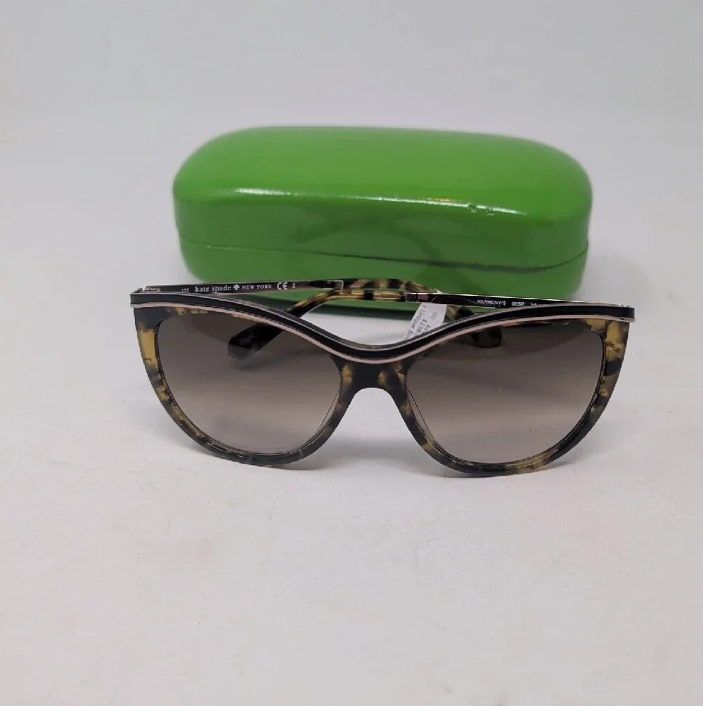 Kate Spade Tortoiseshell Cat-Eye Sunglasses - Brown Gradient Lenses